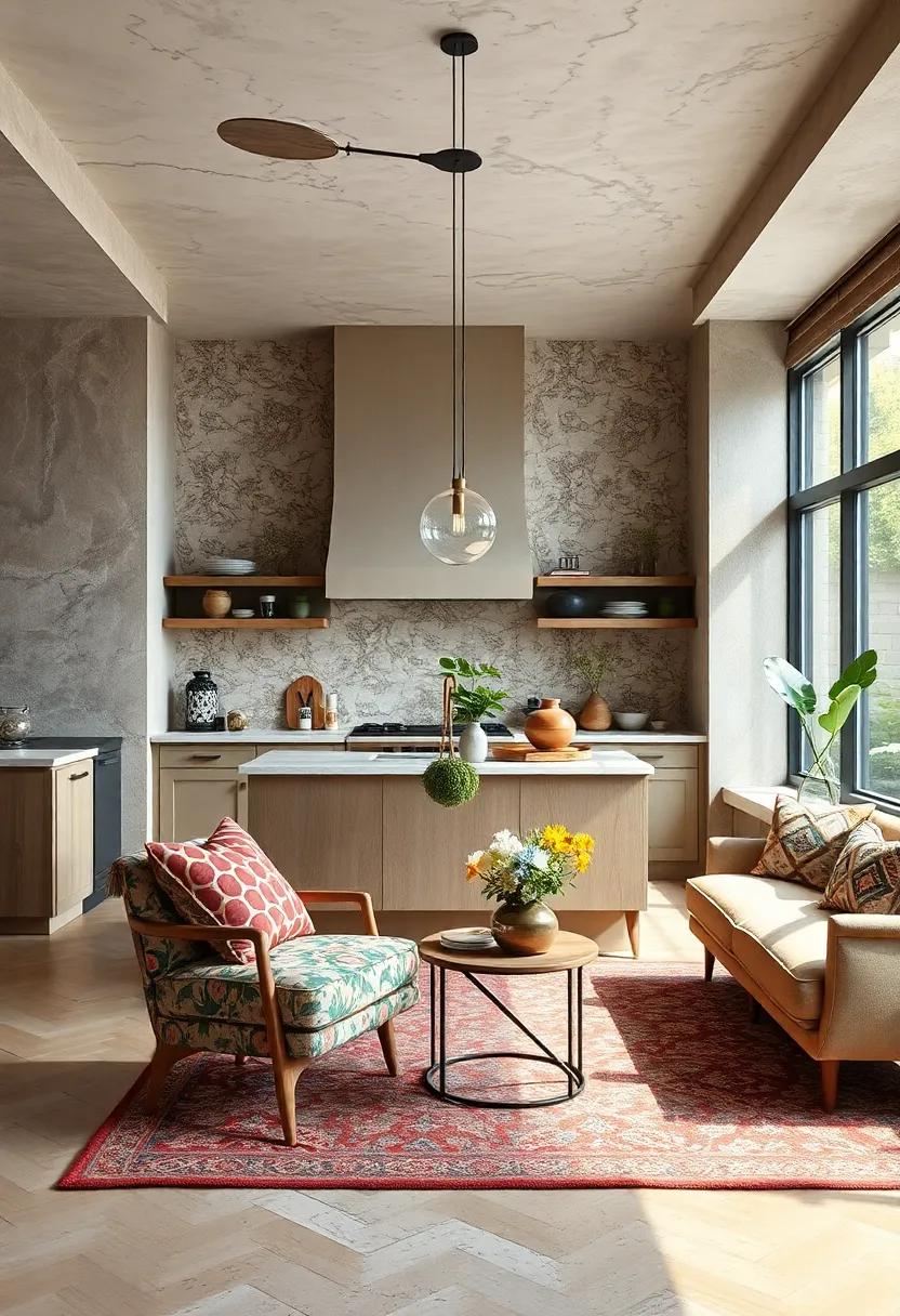 Mix and match patterns: From floral to geometric, layering diverse patterns ‍across textiles,⁣ rugs, and ‍wallpaper can add depth and visual interest