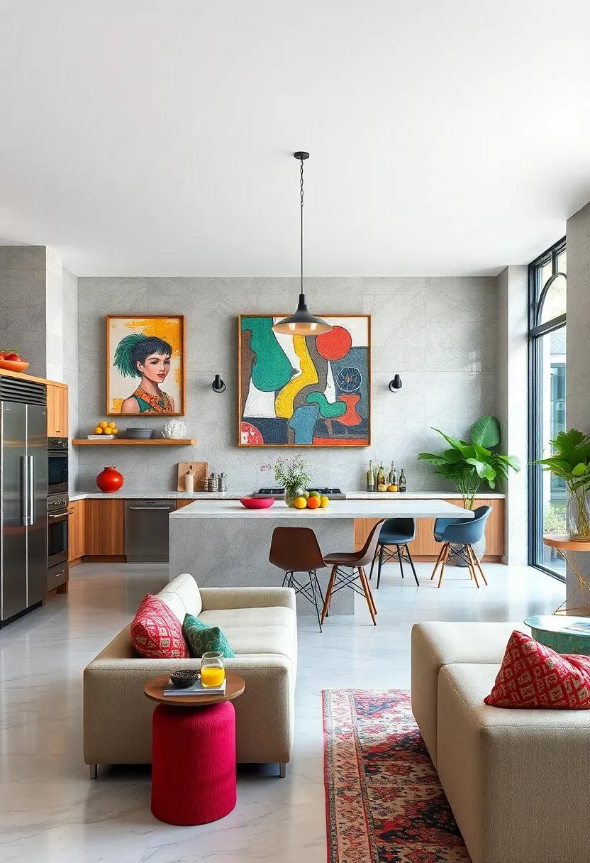 Provocative artwork: Choose bold contemporary art pieces that spark conversation or even kitchen-related⁢ fine art for thematic cohesion