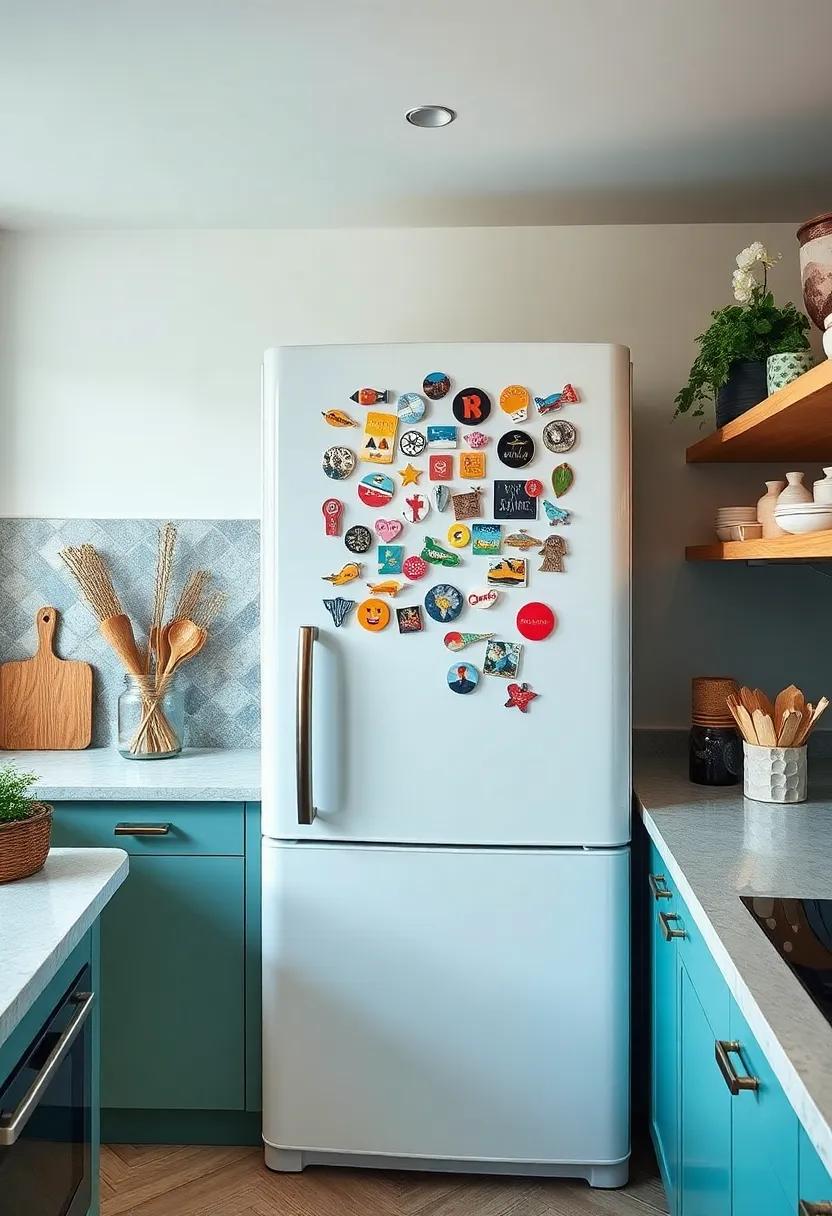 Quirky magnet collections: Showcase a‍ series of ‍quirky magnets ⁢on your ‍fridge for a ⁢personal touch that reflects your travels and interests