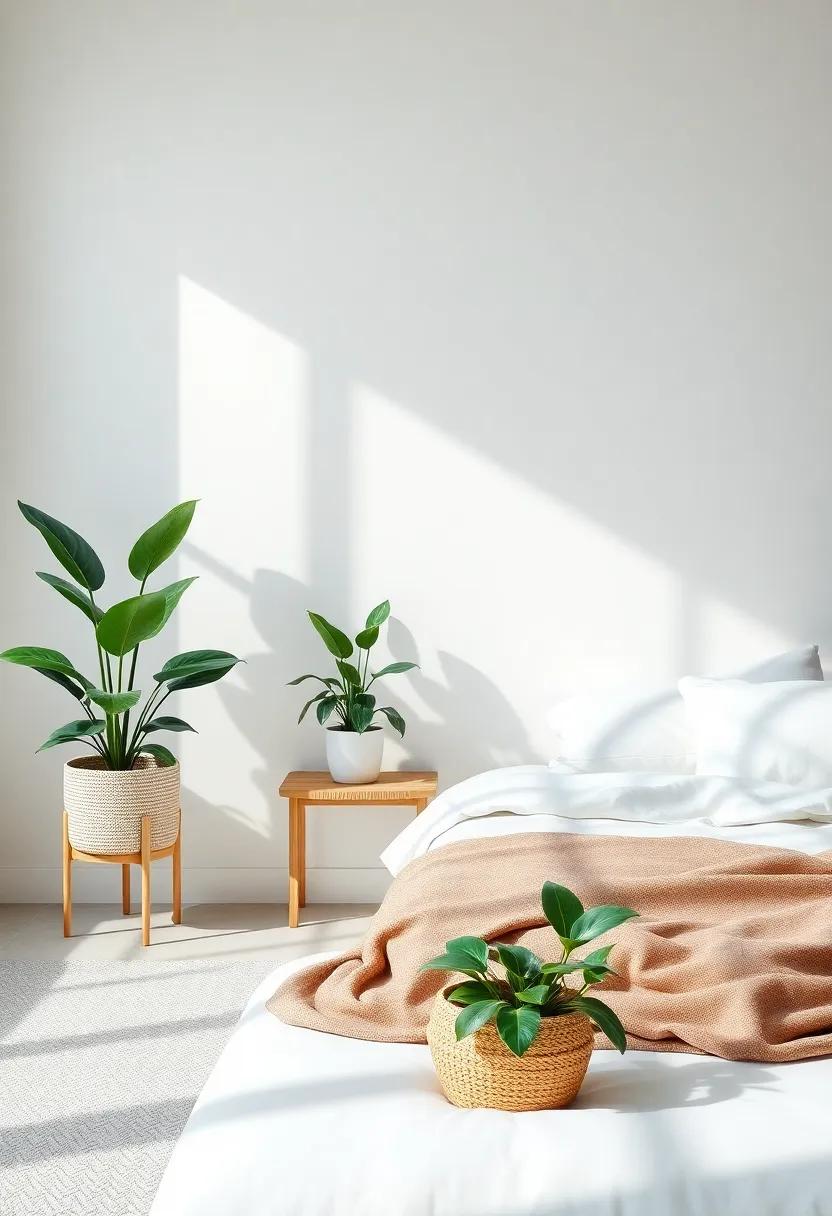 Indoor Plants: Incorporate a few low-maintenance‌ plants like succulents or peace ‌lilies to breathe life into your minimalist sanctuary