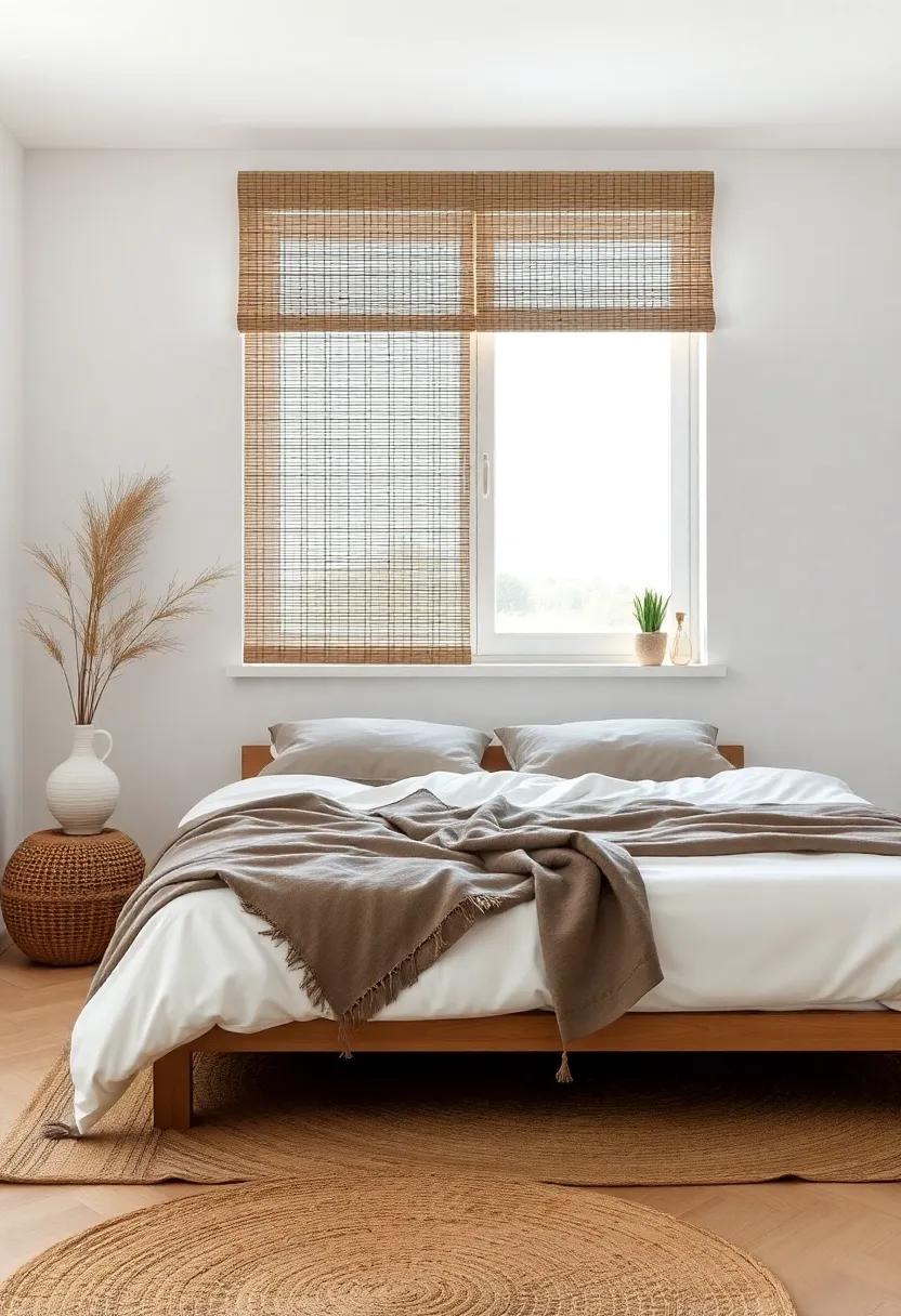 Natural ⁤Textures: Include soft⁣ textiles such as jute rugs​ or ​bamboo blinds to add warmth and ⁣earthy elements to the ‍room