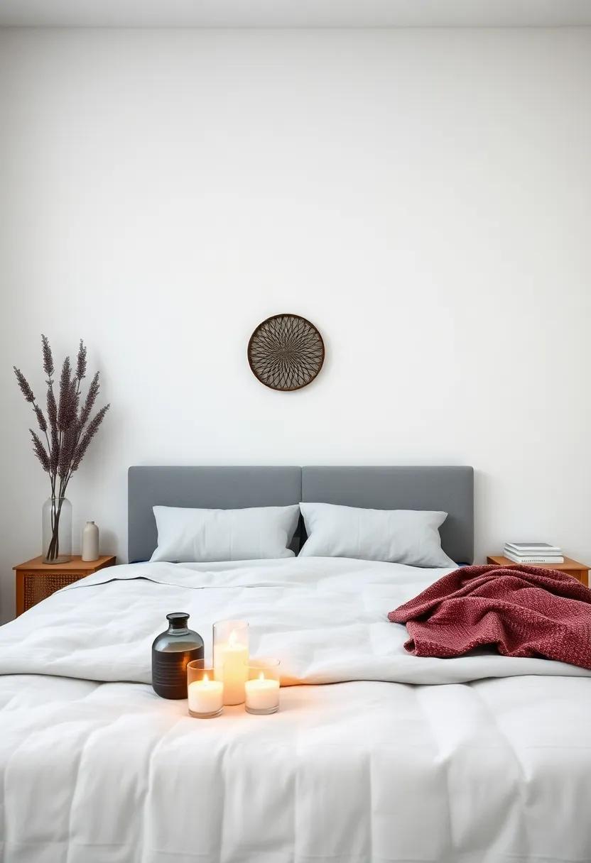 Scented Elements: Use essential ⁤oil diffusers​ or candles with soothing ⁣scents like lavender or sandalwood to‌ elevate⁤ the ambiance