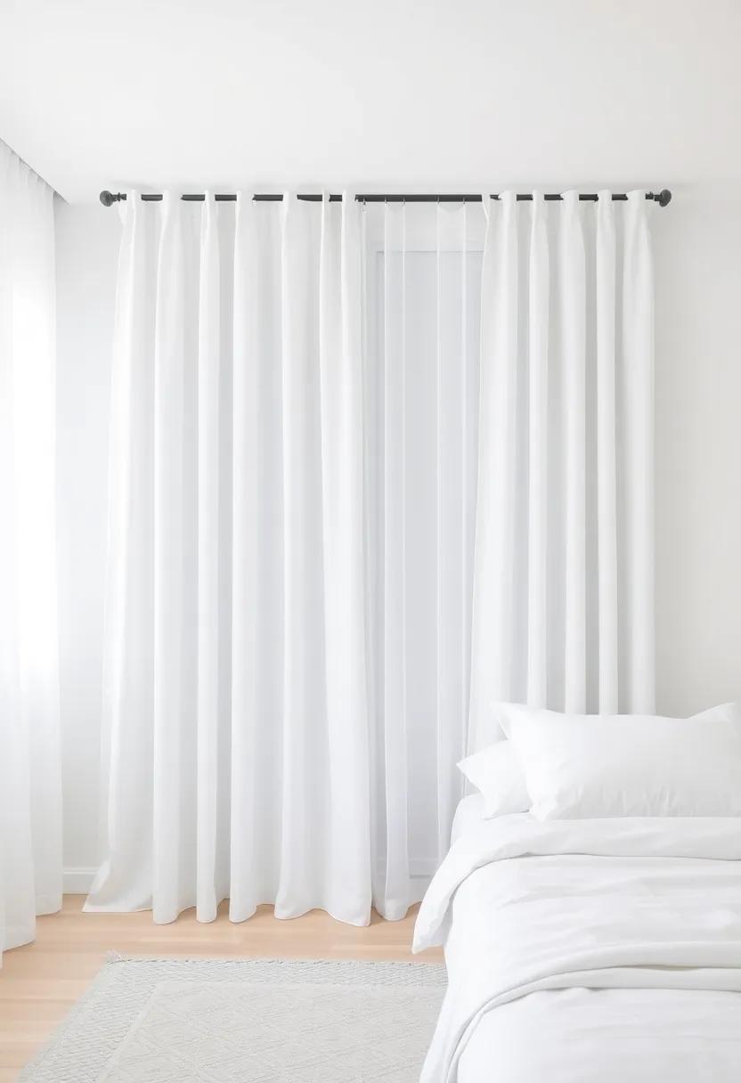 Soft ⁣Curtains: Hang⁤ light, airy curtains to filter natural light ⁢during the day while providing privacy in the evenings