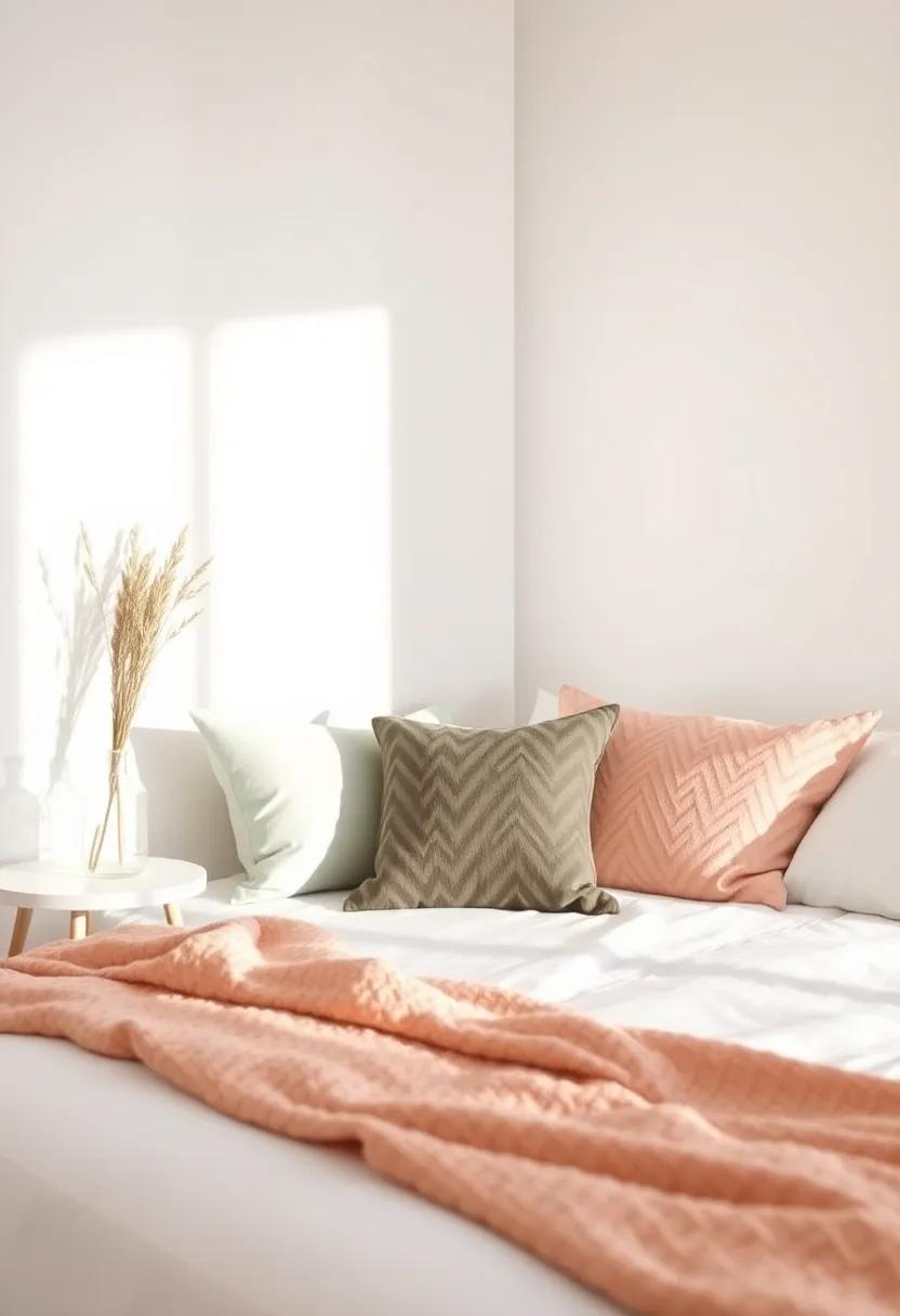 Whimsical ​Pillows: Add a few carefully selected​ throw⁤ pillows to your bed or chair that​ align with your color scheme without ‌overwhelming the space