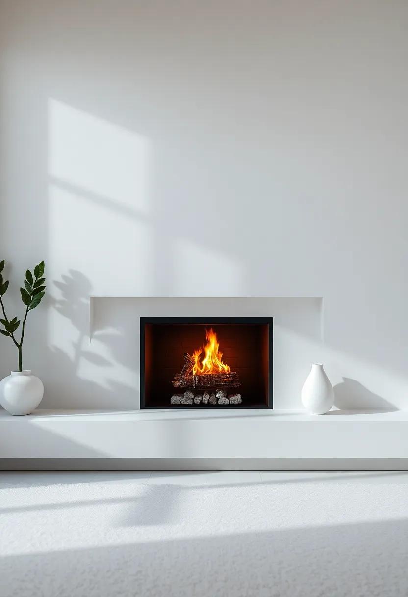 Color Schemes that Complement a Minimalist Fireplace Design