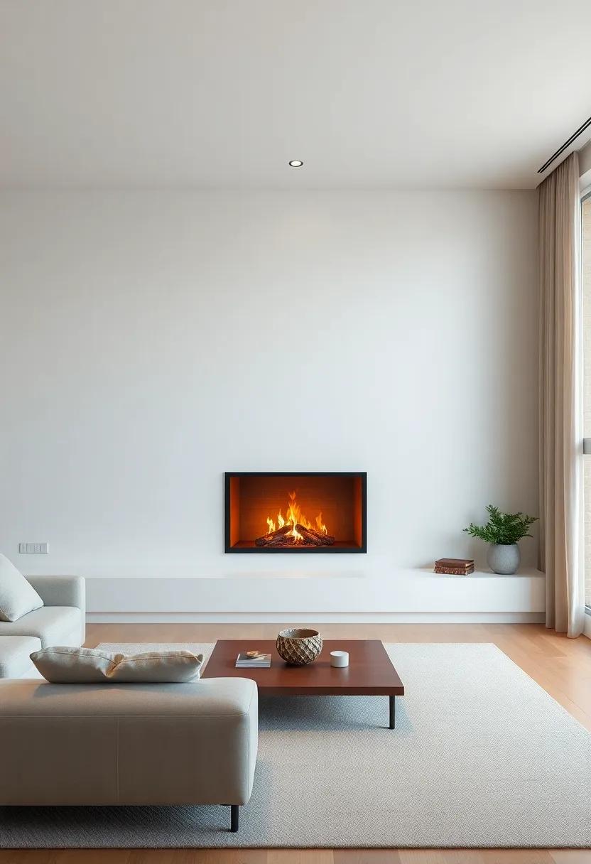 Harmonizing Your Living Room with Fireplace Integration