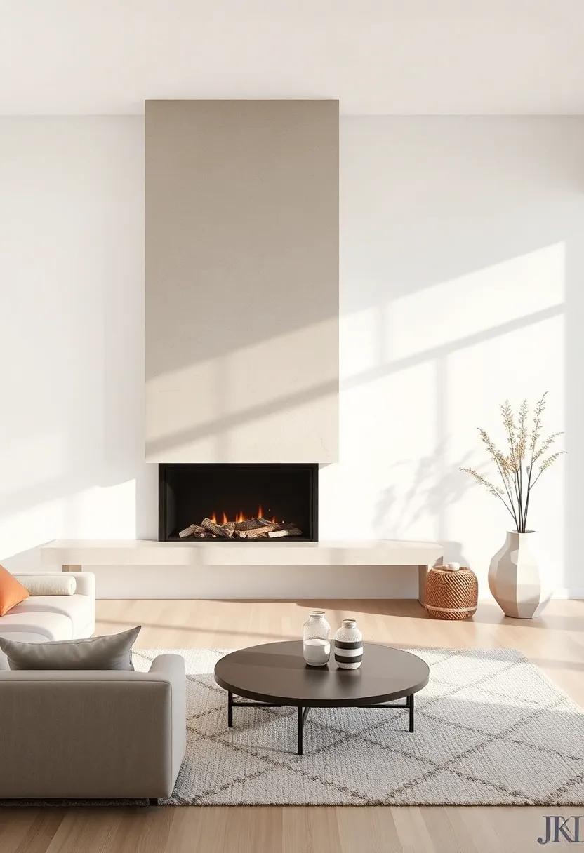 Balancing Aesthetic and Functionality in minimalist Fireplaces