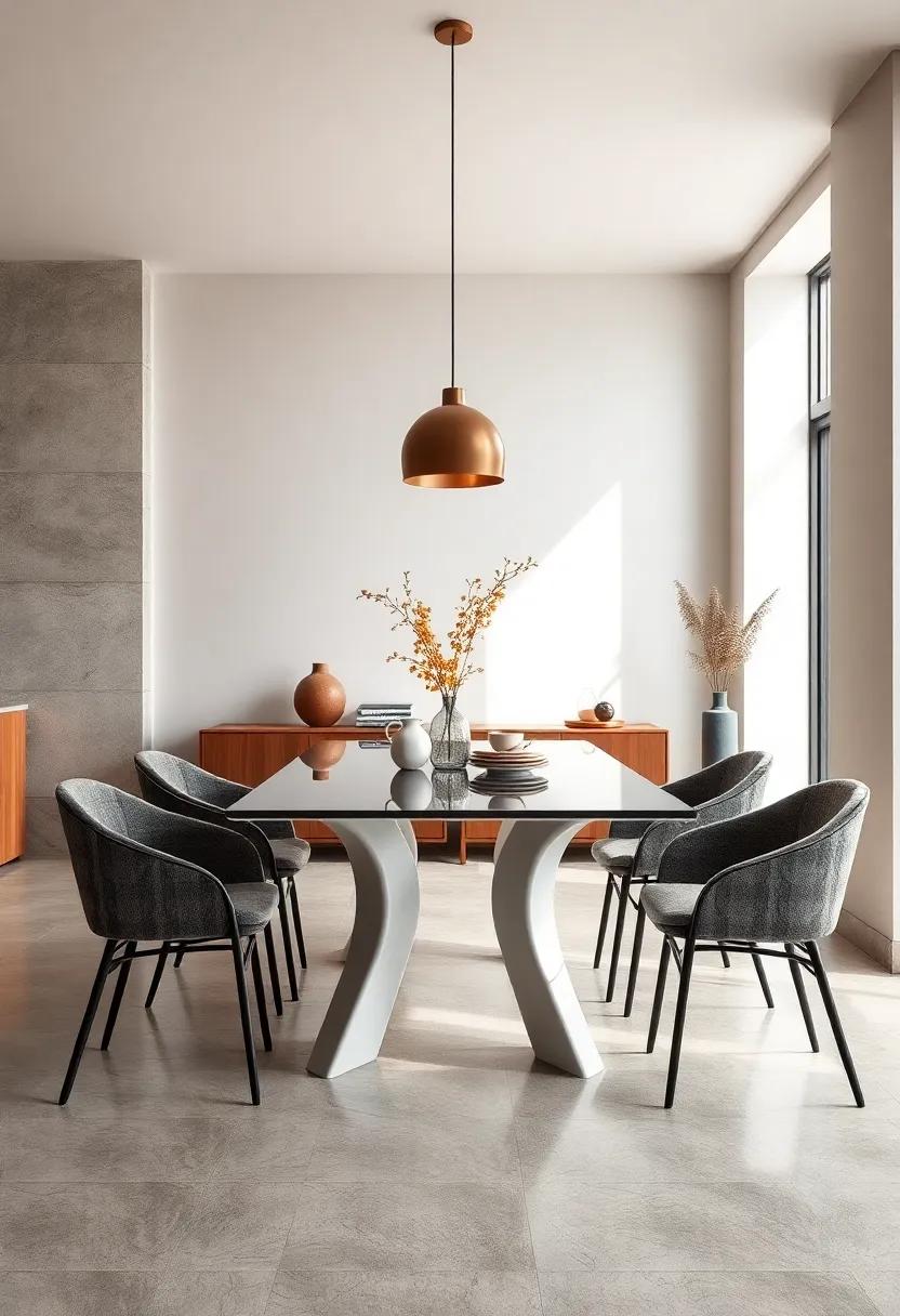 High-Sheen ⁢Beauty: A glossy lacquered table that reflects light beautifully, making small spaces feel ⁣larger and more inviting
