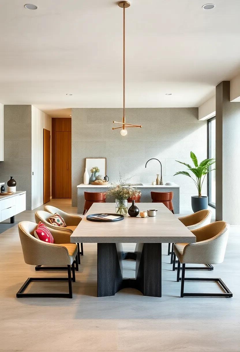 Seamless Integration: A table that double functions as a workspace, blending into​ any open-plan​ layout while offering style‌ and utility