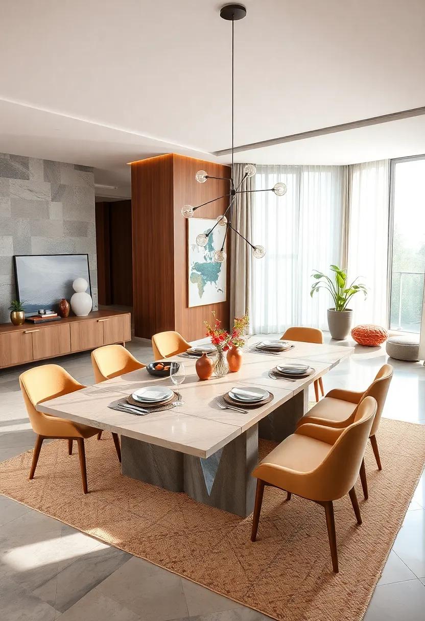 Versatile Transformations: A modular dining table that expands⁢ or contracts, offering flexibility for ⁢both intimate ⁢dinners and⁣ grand gatherings
