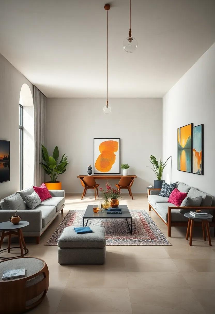 Embracing colorful Contrasts​ to Enhance‍ Your​ Eclectic Interior Design​ Style