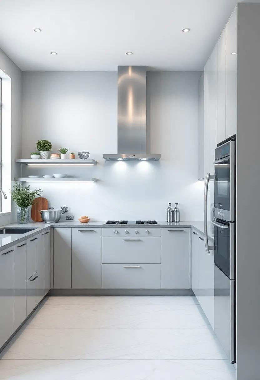 transform ‌your kitchen into a culinary oasis with sleek silver appliances that not⁤ only‌ enhance functionality but also add a‌ chic touch