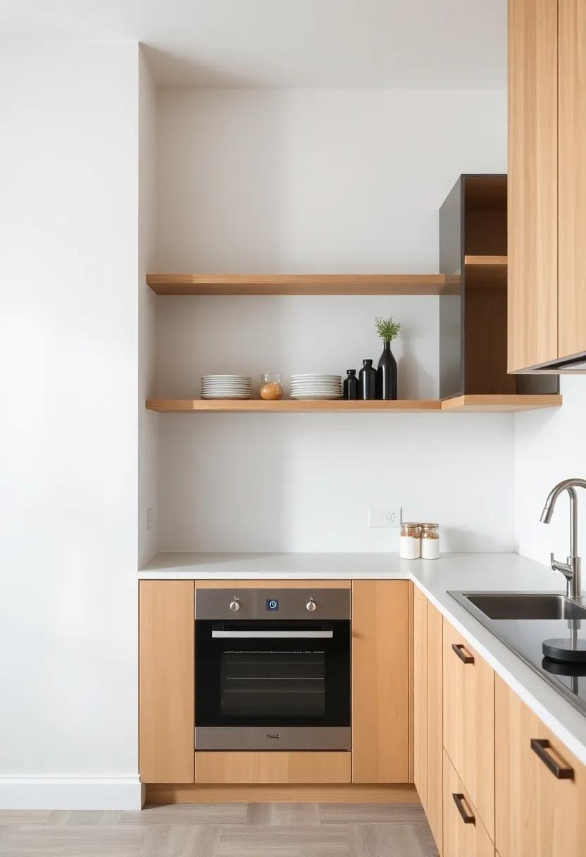 Utilize the corners of your kitchen by ⁢implementing corner shelves, making the most of every inch of available space