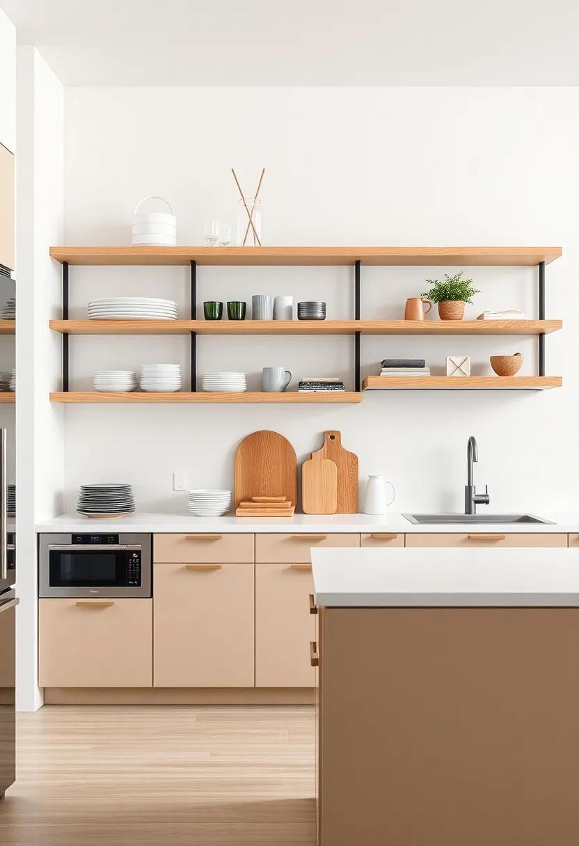 Utilize tiered shelving units for small ⁤spaces, allowing for ‍increased storage while maintaining ‌an organized appearance