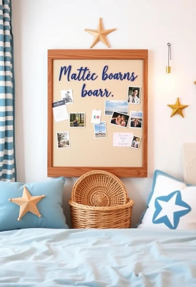 DIY Message Board: ‍Create ⁤a message board with​ a beach theme where your ‌teen can pin memories, photos, and ‍inspirational quotes