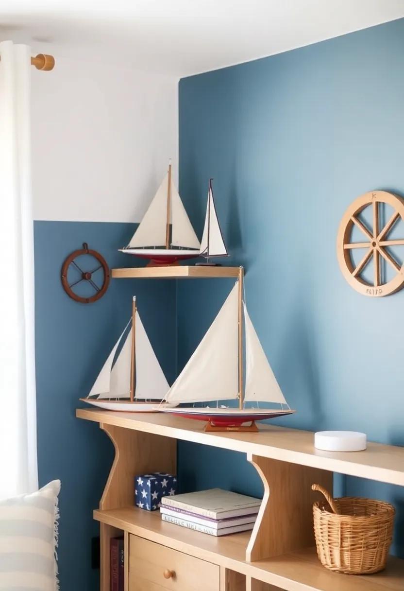 Vintage ⁢Sailboat Models: Display miniature sailboats on shelves or desks to infuse a sense of adventure and exploration into‌ the room
