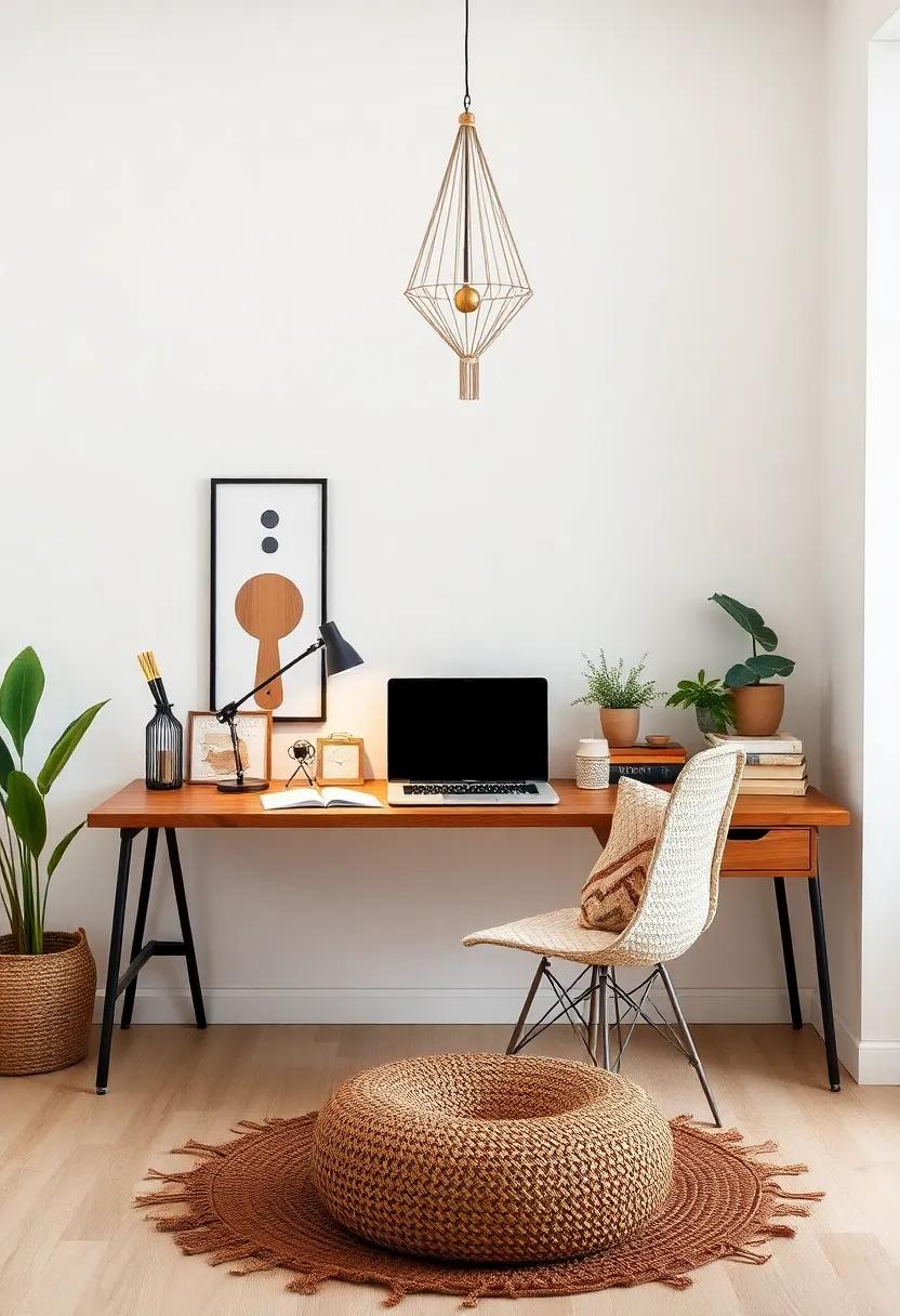 Bohemian⁤ neutral: A mix of neutral items ‌adorned with​ eclectic⁢ decor provides a unique backdrop⁢ that fuels inspiration and‍ free-thinking