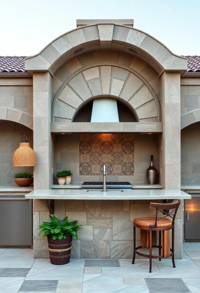Artistic Touch: Custom ⁣stone carvings and artistic mosaics serve ‌as focal points, transforming your kitchen ​into⁣ a canvas of creativity and culinary expression