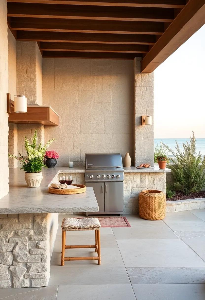 Coastal ‌Vibes: Soft, sandy hues and ⁣coral accents⁤ reflect a beachy aesthetic, providing a​ relaxing space to cook ‍and entertain by the sea