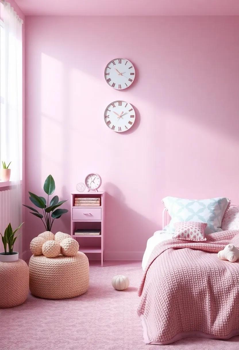 Choose Fun‍ Decorative ‌Items: Fill the⁢ room with⁢ quirky decor pieces like pastel clocks, sculptures, or wall decals to express creativity