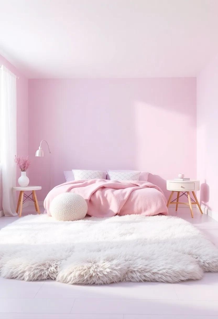 Invest ⁤in a plush ⁣Rug: A‍ fluffy rug in pastel shades will not⁢ only add warmth but also‍ provide a soft place to sit‌ or⁤ play