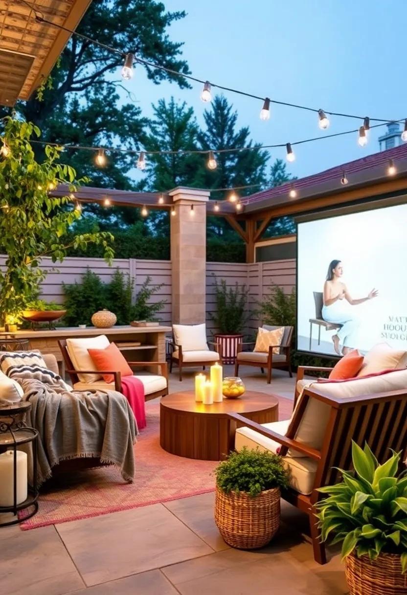 Cozy Up with Blankets: Drape soft, colorful⁢ blankets over chairs or‍ arrange⁣ them in baskets to invite guests to snuggle up during the movie