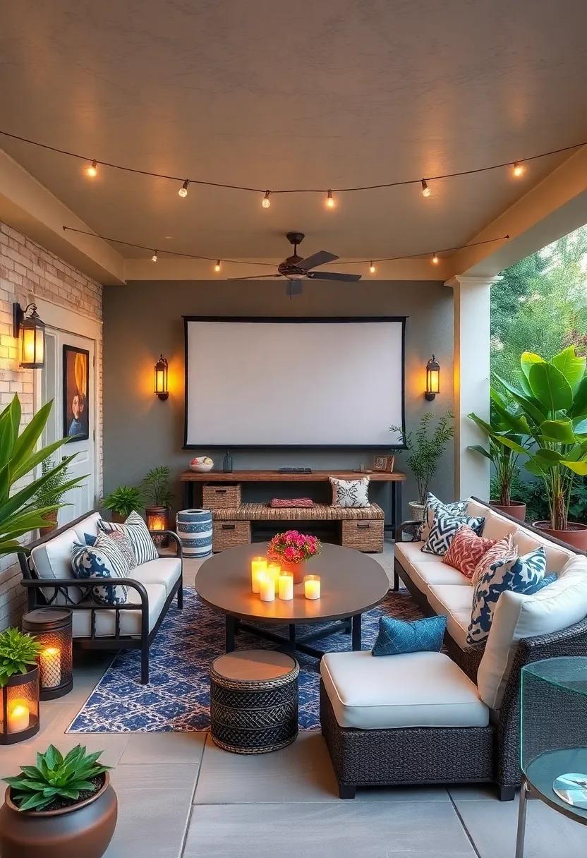 Themed ⁣Decor: Choose a movie theme and decorate your​ space ‌with related items like posters, props, and colors to enhance the atmosphere
