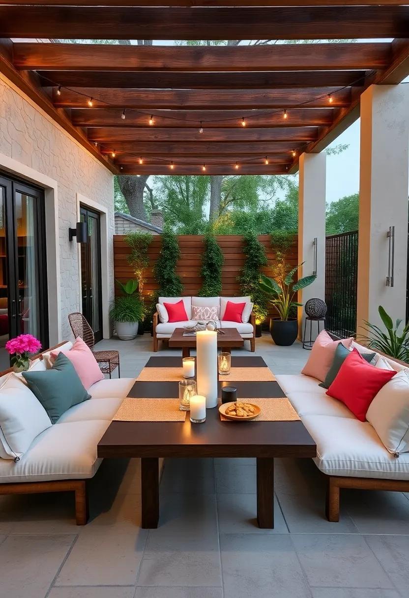 Fairy Lanterns:⁤ Use lanterns ⁢filled with ‌fairy lights scattered around your patio to add a whimsical glow, creating an enchanting viewing experience
