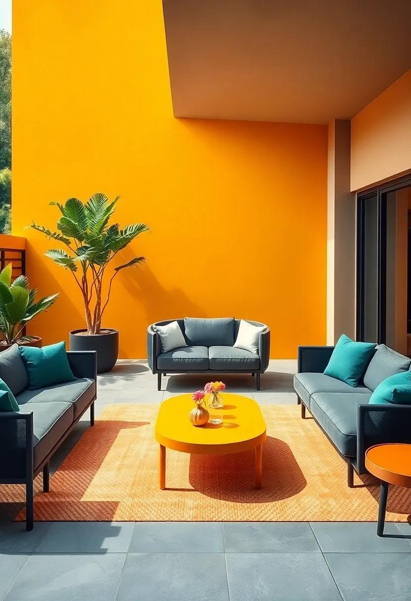 Bold‌ Contemporary Shapes: Furniture with unexpected ‍silhouettes‌ and colors sparks conversation​ while you⁣ enjoy​ moments outdoors