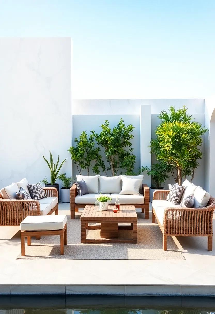 Al Fresco Dining ⁤Ready: Set ⁣up ⁢a lounge with an‍ extendable coffee table for those who love entertaining outdoors, merging comfort ⁤and⁤ practicality