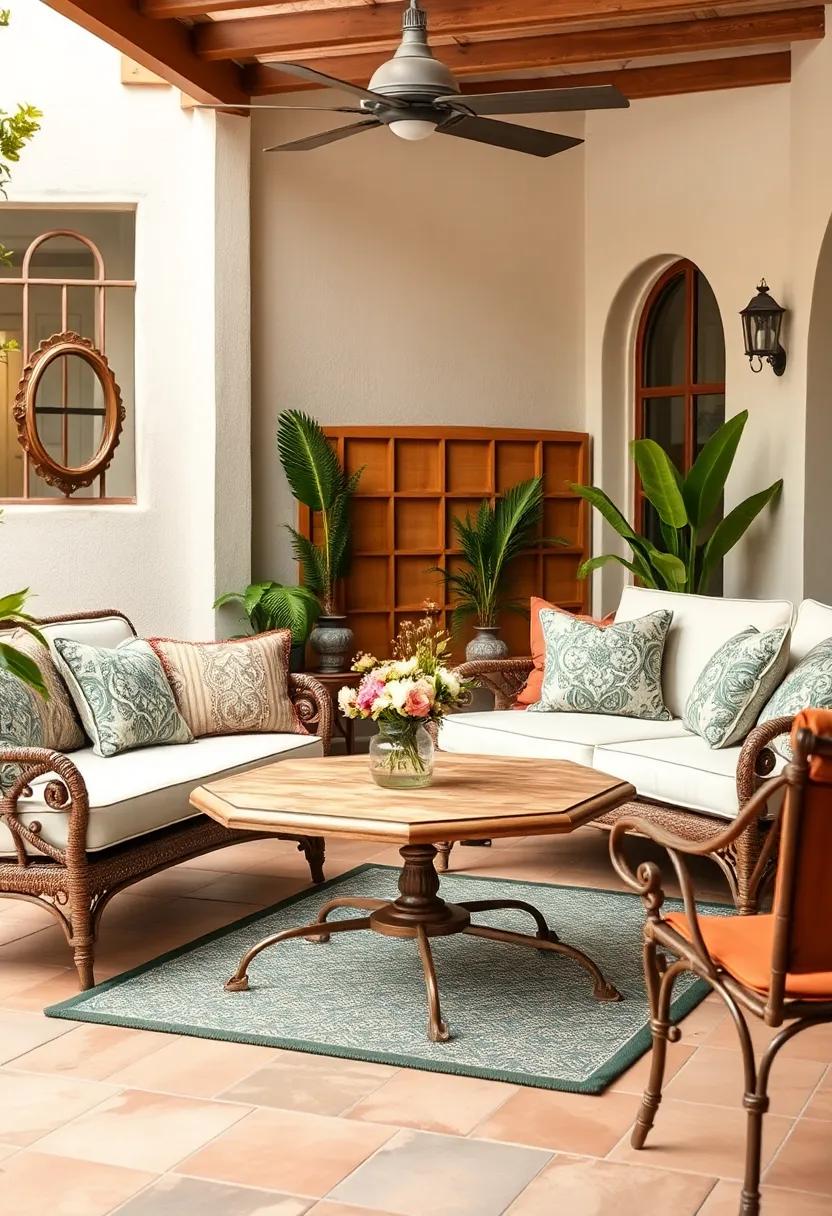 Vintage Charm: Antique-inspired furniture paired with ⁤a retro coffee table⁣ brings nostalgia ⁤to ‌your outdoor space, perfect‌ for leisurely gatherings