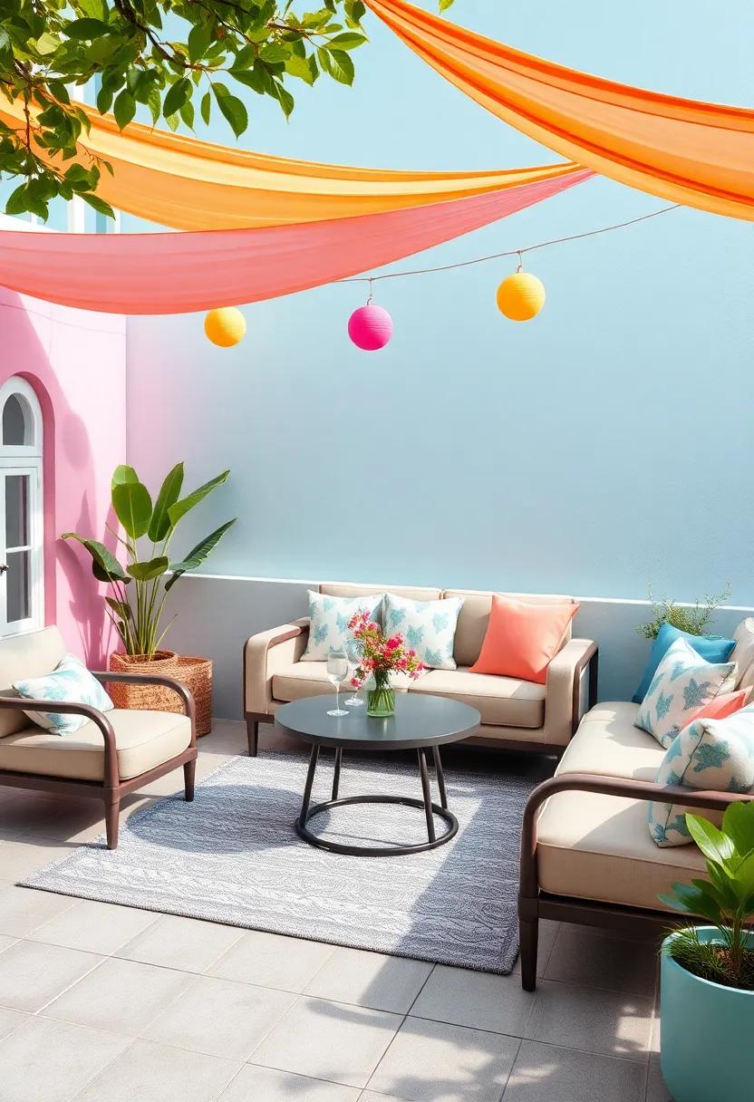 Whimsical Wonderland: Add⁤ playful colors and shapes to ‍your lounge area, igniting joy as you sip drinks with friends