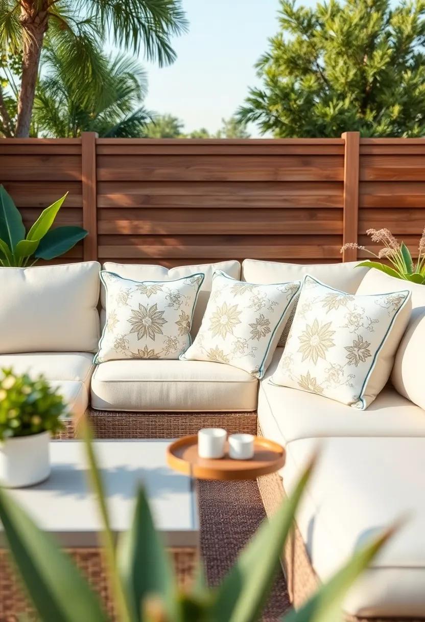 Blend comfort and style by curating an L-shaped sectional⁤ with embroidered throw pillows that offer both aesthetic appeal‍ and coziness
