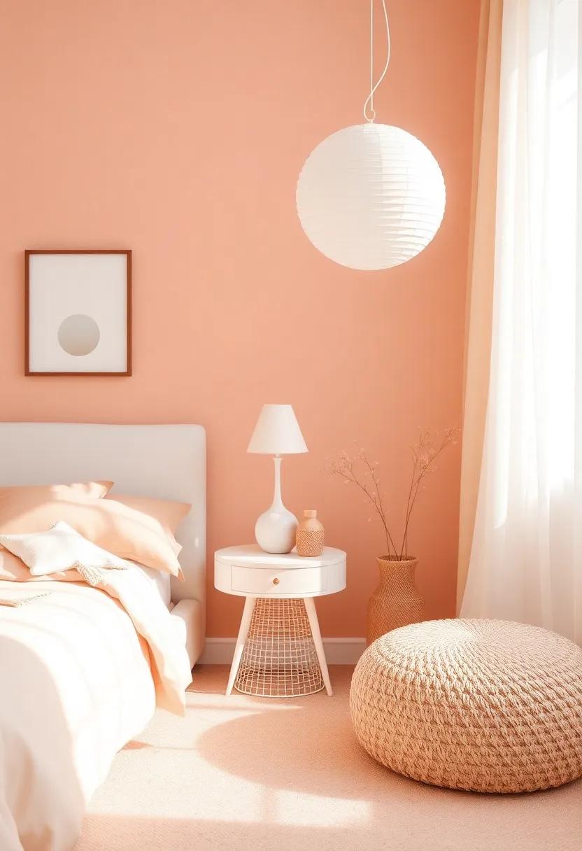 Dreamy Accents: selecting Peach-toned Décor for Personal expression