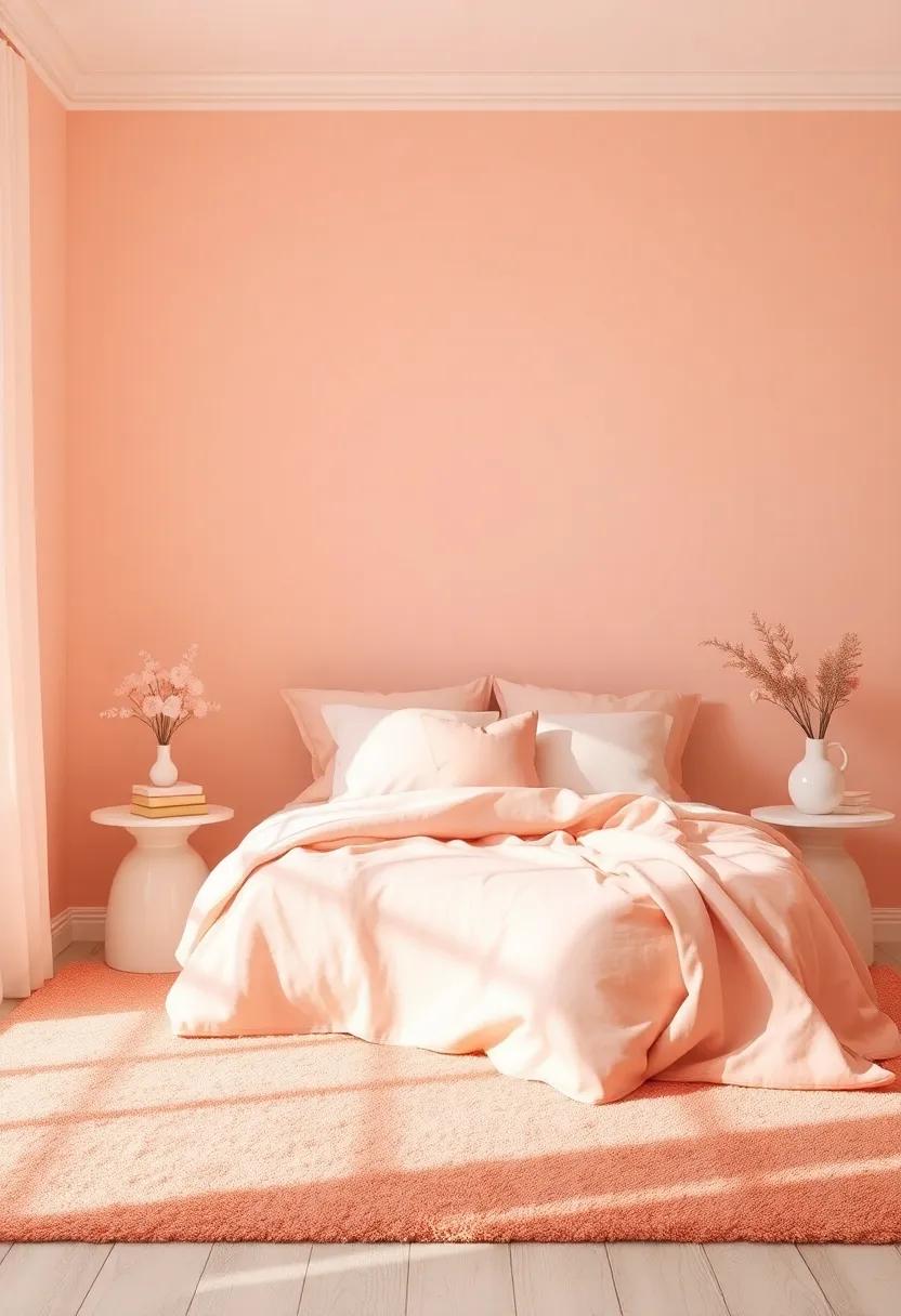 Embracing ⁣Peach⁢ Hues: The Allure of Soft ⁤and Inviting Room Colors