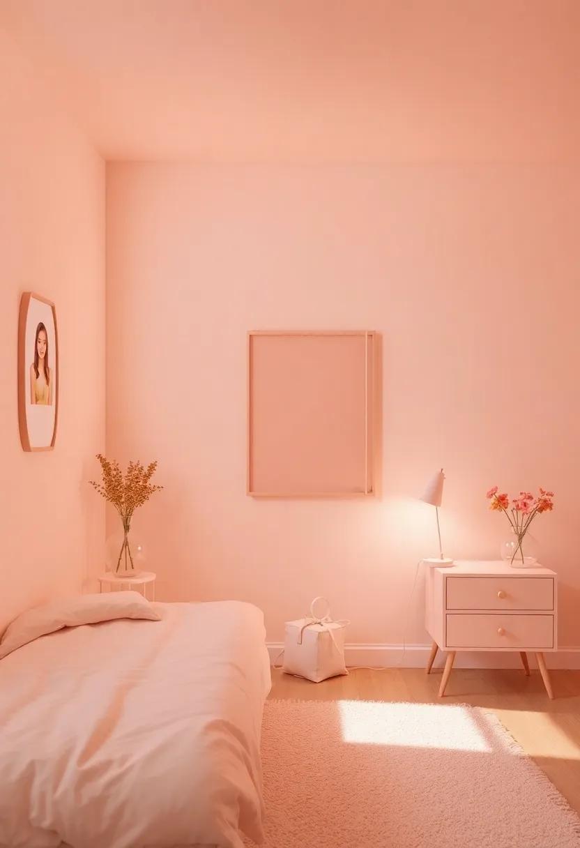 Lighting ‌Charm: The Role of⁣ Peach-Toned Fixtures in ⁢Room‌ Ambiance