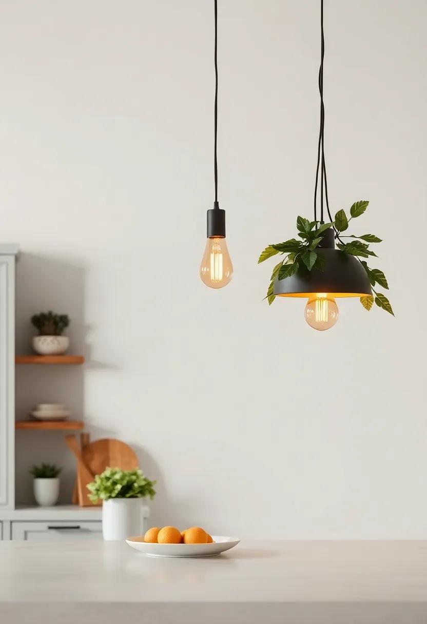 Foliage-inspired Fixtures: ‌Illuminate your culinary space with‌ foliage-inspired light fixtures that celebrate the beauty of nature​ while blending seamlessly⁣ with rustic ‌decor