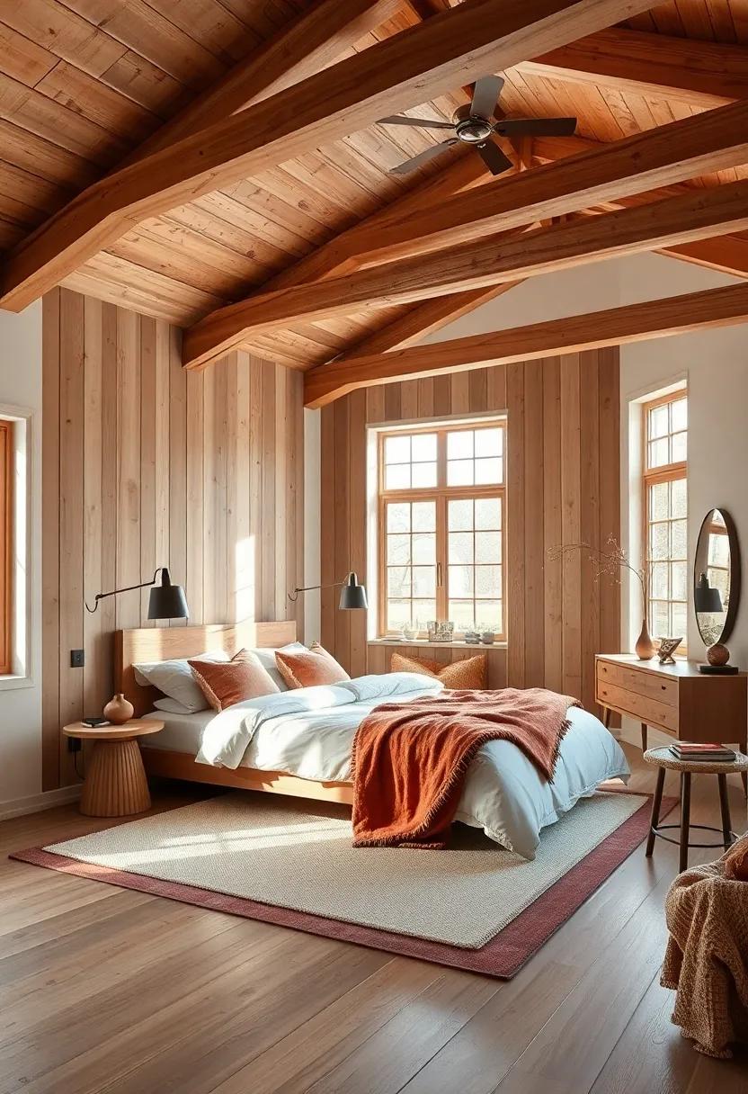 Embracing Warmth: The Allure of Natural Wood in Scandinavian Bedroom ‍Design