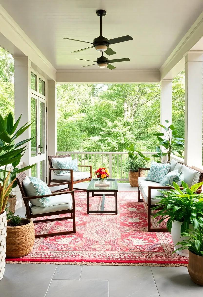 Light ‌and Airy: Choosing Rugs That Enhance⁢ Your ‍Porch's Brightness