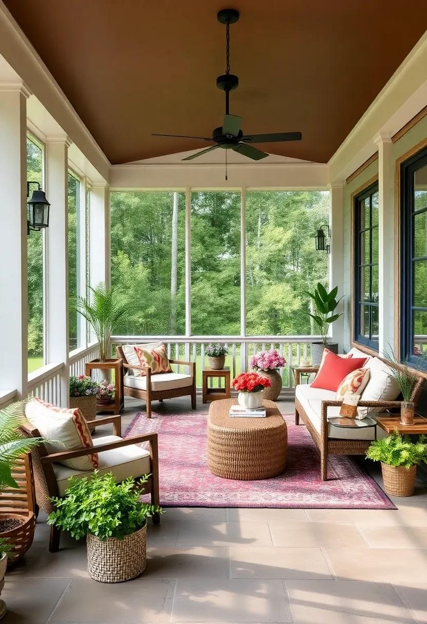 Mix and Match: Combining Different Rug⁢ Styles to‍ Elevate Your Porch