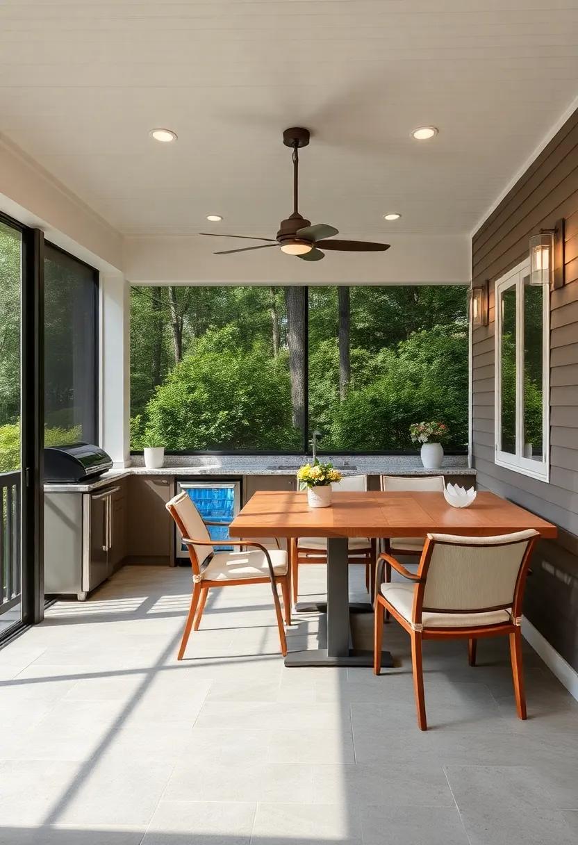 Transform Your‌ Outdoor Dining Experience with screened Porch Appeal
