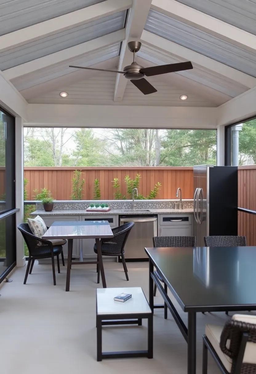 Adding ‍a Touch of Luxury to ‌Your Outdoor Cafe with Mini Fridge Kitchens