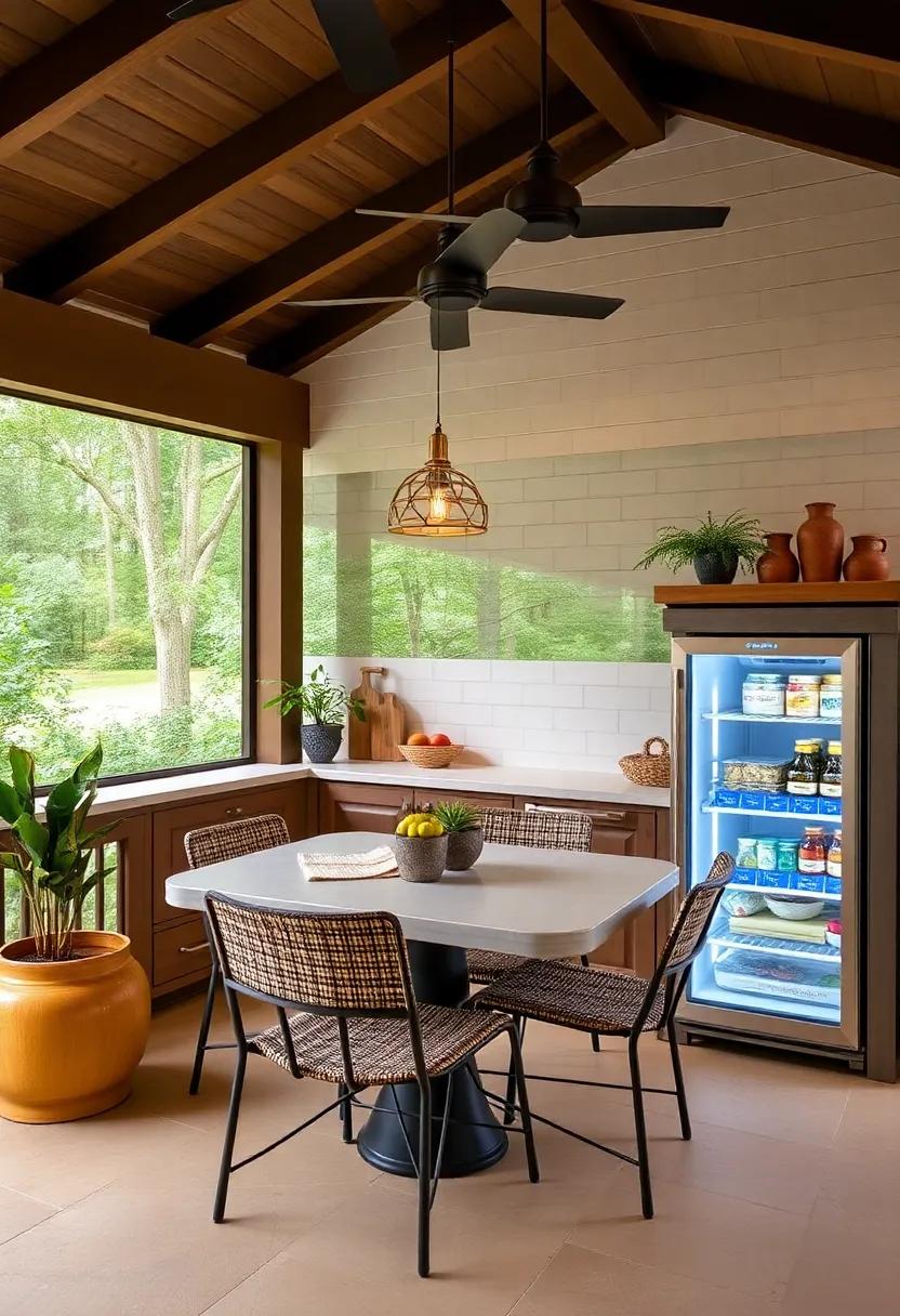 Crafting ​a Seasonal Menu to⁤ Enjoy in Your Outdoor Mini Fridge Kitchen