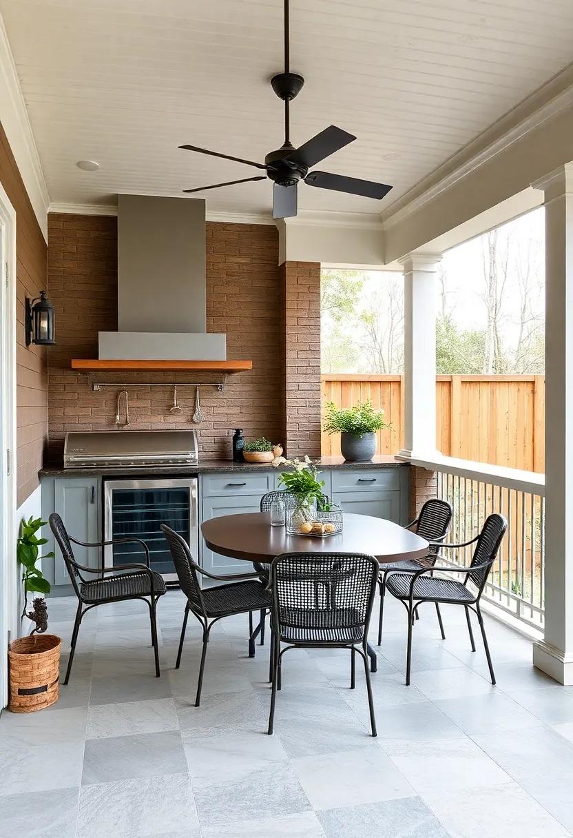 Artful Presentation: Elevating Your Outdoor Dining Aesthetics with Fridges