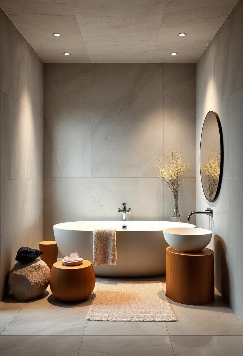 Crystal Accents: Add a few⁤ quartz⁤ or amethyst crystals to your⁢ decor for their purported calming properties ‍and visual appeal