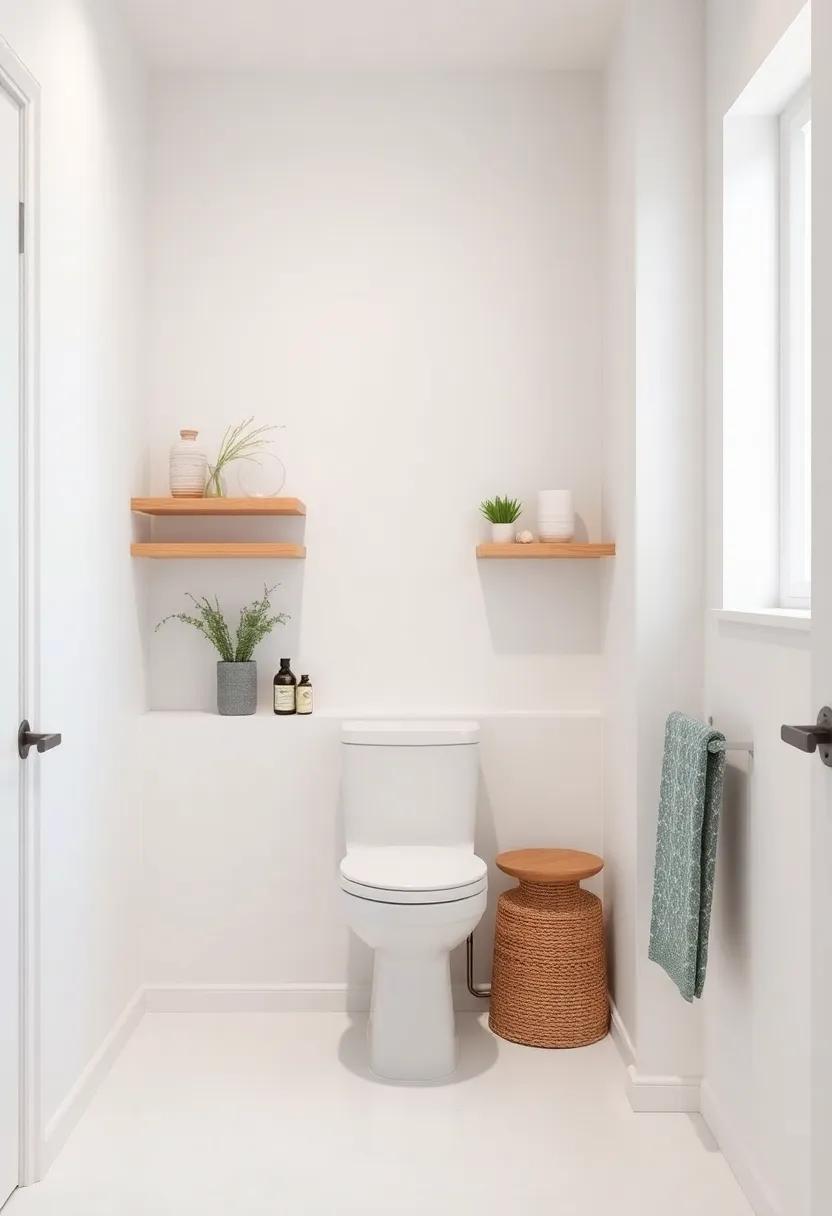 Introduce‌ Built-in Shelving: Incorporate built-in⁢ niches or ⁣shelves in the ‌walls to hold ​toiletries or decor without taking up floor⁢ space