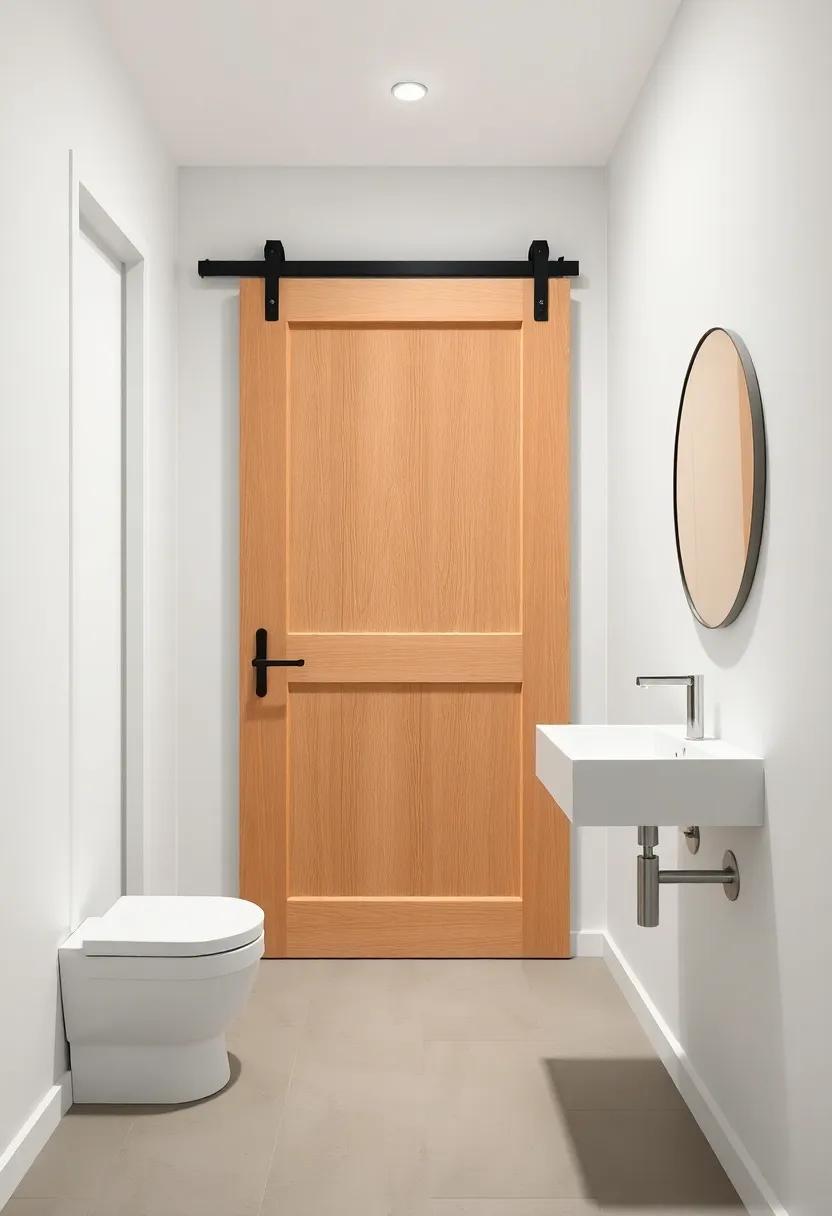 Go for a Sliding Barn ‌Door: Use a sliding ​barn‌ door for a trendy​ entrance that ⁤needs less space than a regular door swing