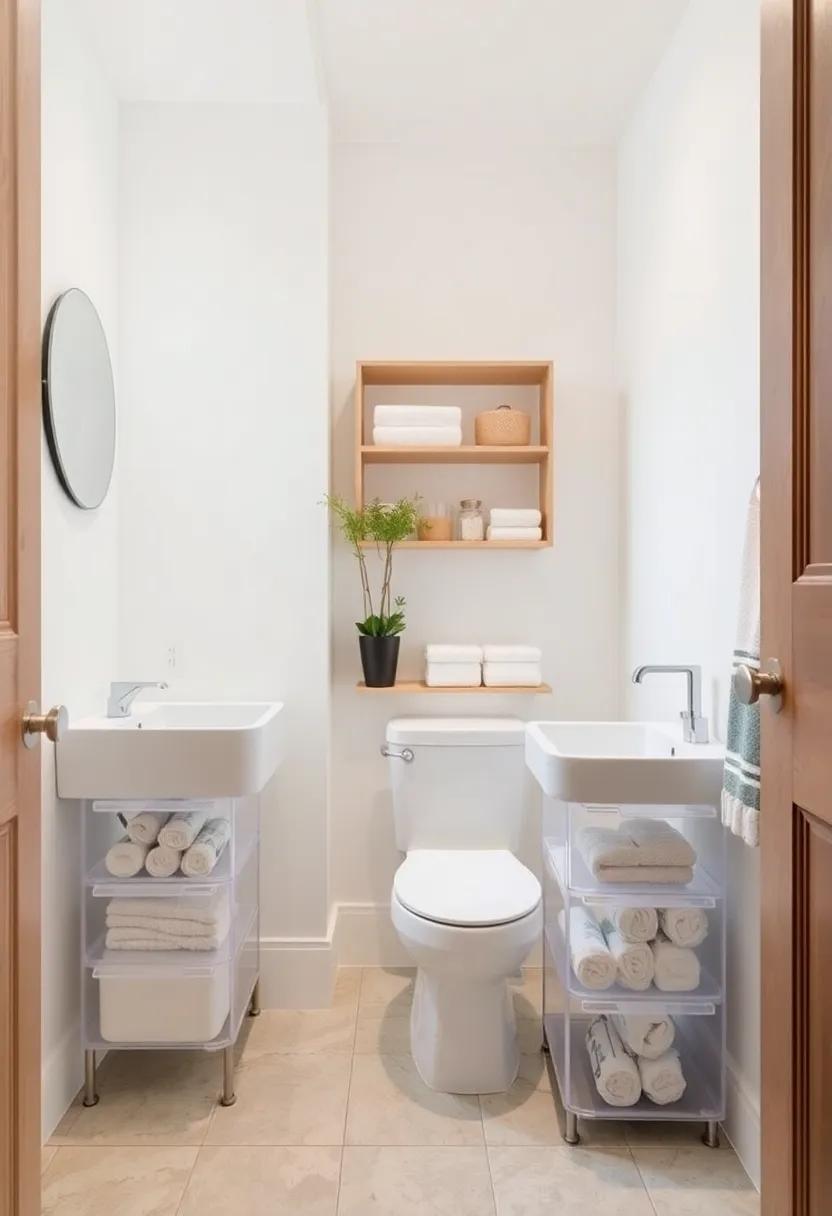 Use Clear Bins: Clear‍ plastic⁤ bins ‌help‍ visibility and‍ organization in ​cabinets or ​drawers, making it easy to find what you need