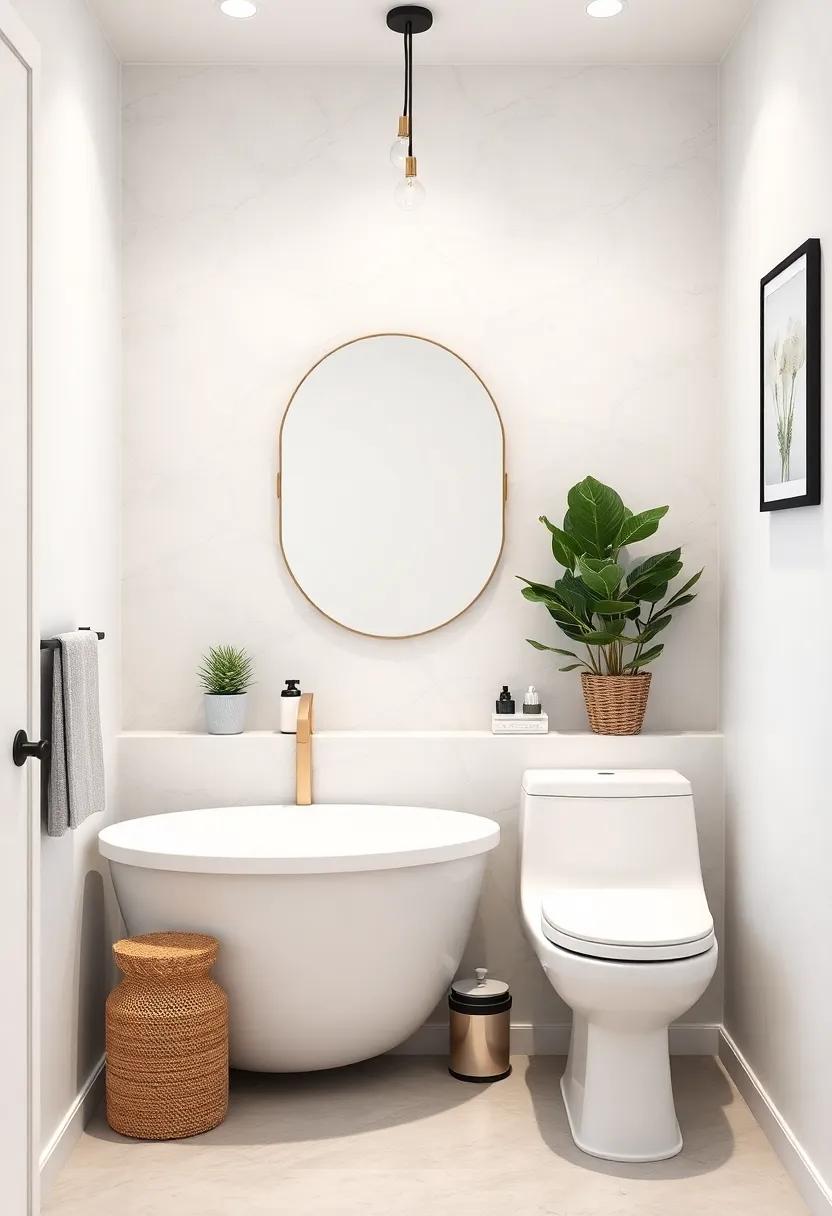 Charming Wall Art Ideas for Personalizing⁢ Your Small Bathroom Decor