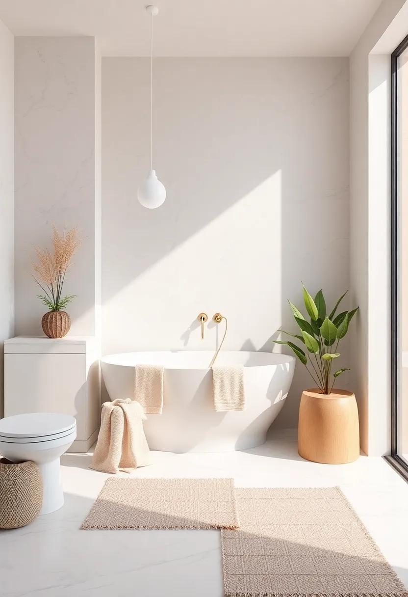 Creative Ways to Incorporate Textiles for⁣ Warmth in Your Small ‌Bathroom